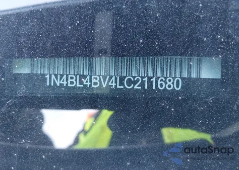 2020 Nissan Altima S Fwd from USA, damaged, VIN 1N4BL4BV4LC211680